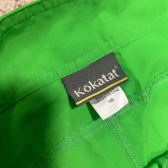 Women’s size Small Bright Green Kokatat board shorts - Picture 5 of 7